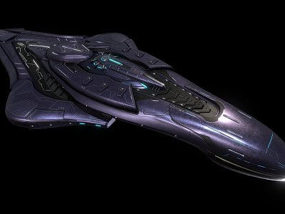 class super cruiser 3d model