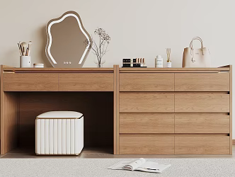 Modern Dresser 3d model