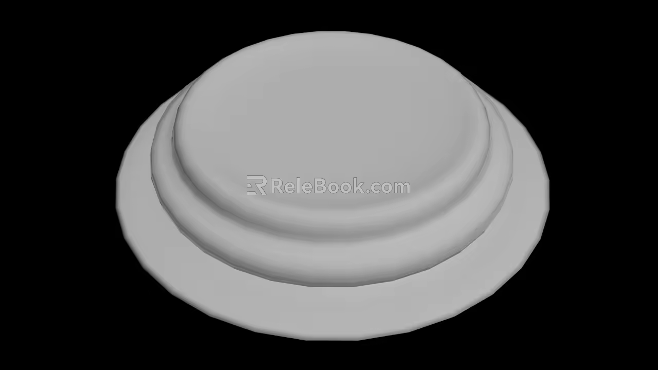 Modern parts up 3d model