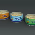 Save Electricity Promotion Buckets Three Colorful Containers With Slogan Graphics