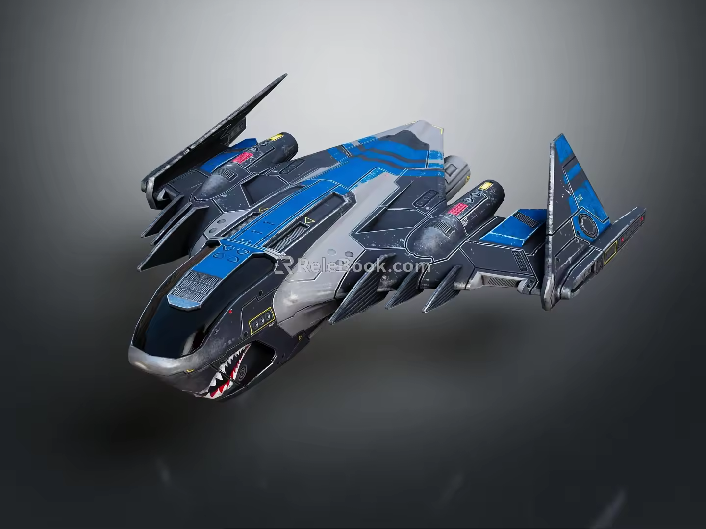 Modern Fighter Sci-fi Fighter 3d model