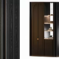 Modern Wooden Shoe Cabinet With LED Lighting Tiered Shelves And Sleek Storage Design