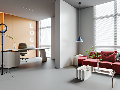 Modern Studio 3d model