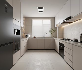 Modern Kitchen 3d model