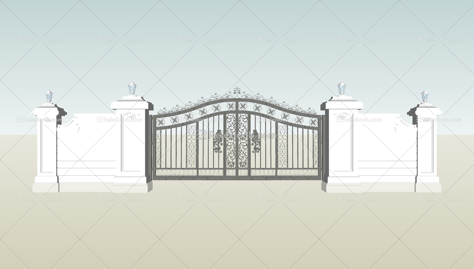 Gate 3d model