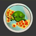Frog Poison Frog Game Frog Reptile Cold Blooded Animal Reptile 3d model