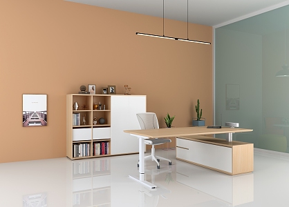 Independent Office Modern Office 3d model