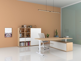 Independent Office Modern Office 3d model