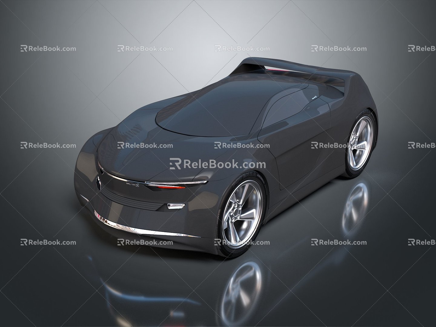 Modern sports car high-grade sports car 3d model