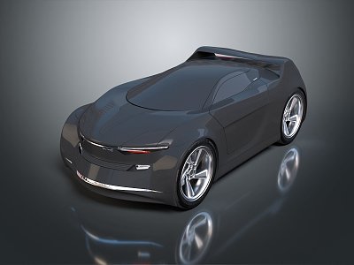 Modern sports car high-grade sports car 3d model