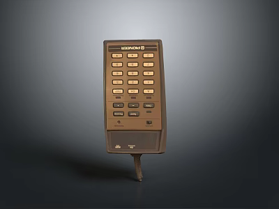 Industrial Equipment Control Panel With Multiple Buttons And Display Screen For Operation 3d model