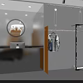 Modern Clothing Store Interior With Window Display Mannequin Fashion Apparel And Decorative Elements