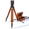 ZEISS theodolite measuring instrument 3d model