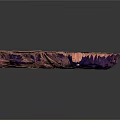 Natural Canyon Terrain Showcasing Winding Blue River And Red Rock Formations