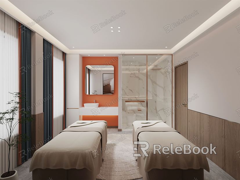 Modern SPA Beauty Room model