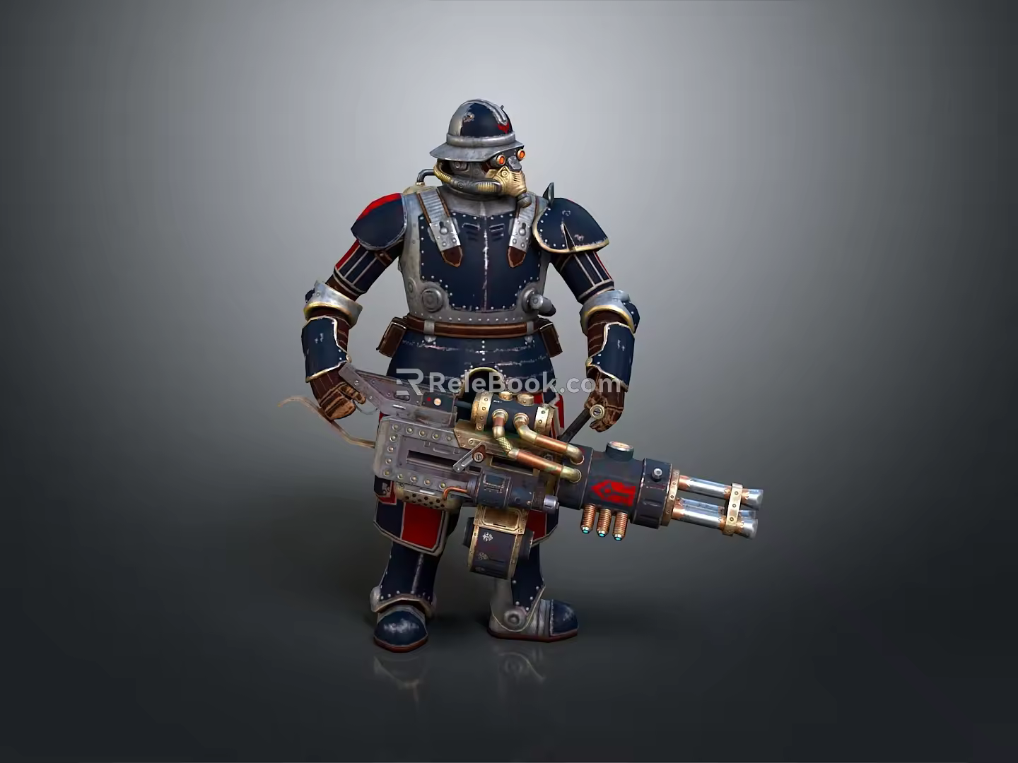 Mech Warrior Mech Soldier Machine Battlearm Mechanical Battlearm Machine Fighter Robot 3d model