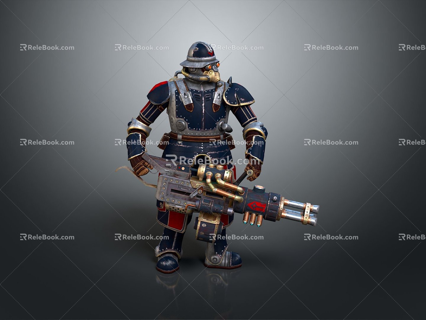 Mech Warrior Mech Soldier Machine Battlearm Mechanical Battlearm Machine Fighter Robot 3d model