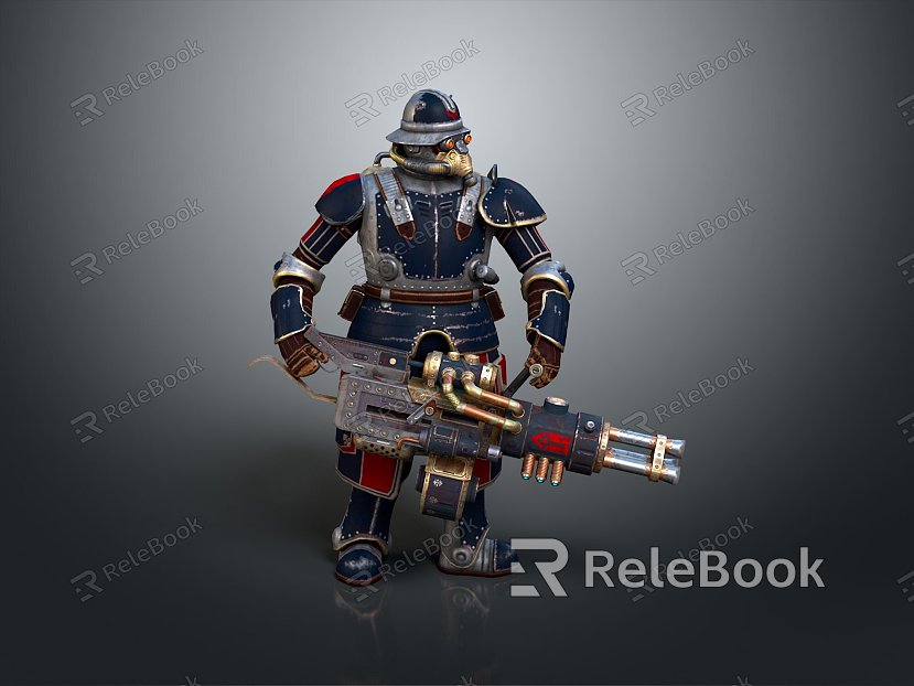 Mech Warrior Mech Soldier Machine Battlearm Mechanical Battlearm Machine Fighter Robot model