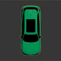 Green Sporty SUV With Panoramic Sunroof And Black Alloy Wheels