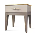 Modern Nightstands With Drawers Gold Accent Legs And Light Gray Finish In Various Designs