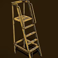 Ladder Stairs 3d model