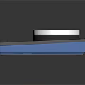 Commercial Equipment Digital Scale With Blue Design Digital Display Control Buttons And Precise Weighing