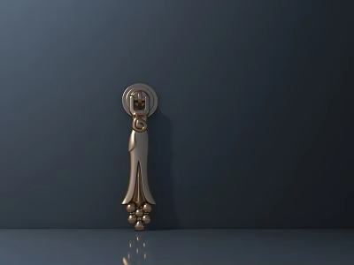 Elegant Gold Lighting Combination With Decorative Design For Modern Interior Decor 3d model