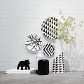 Modern ornaments 3d model