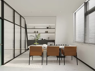 Reception Room Office Tea Room 3d model