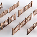 Wooden Railings With Various Designs For Home Garden And Exterior Decoration