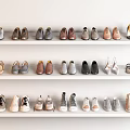 Modern Shoes Combination 3d model