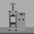Sturdy Industrial Equipment with Precision Metal Frame Digital Display Control Knobs and Testing Platform