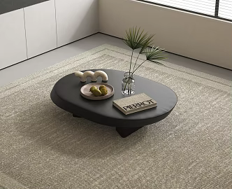 Modern coffee table 3d model