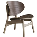Modern Leisure Chair Designs With Wooden Frames And Grid Pattern Details In Brown Red Tones