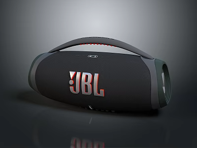 JBL Portable Wireless Bluetooth Speaker With Handle And Modern Sleek Design 3d model