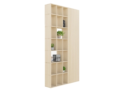 Wooden Storage Rack model