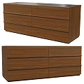 Modern Wooden Entryway Console Cabinet and Sideboard with Drawer Storage