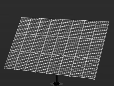 Eco Friendly Solar Panel Daily Electrical Appliance For Modern Home Energy Solutions 3d model