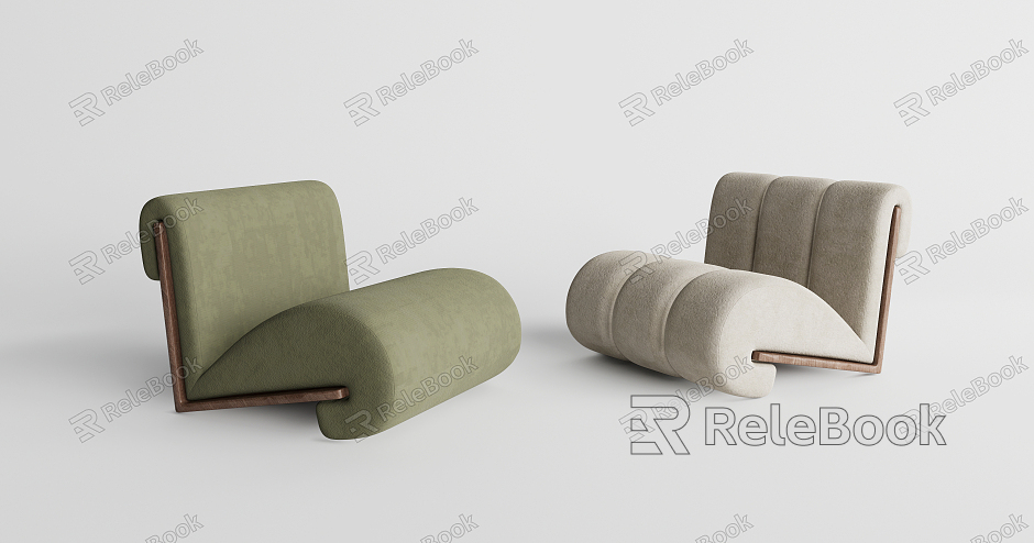 Modern Single Sofa Casual Sofa Chair model