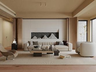 Living room 3d model