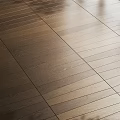 Natural Wooden Flooring Planks With Clear Grain And Warm Color Tones