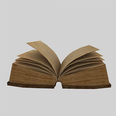 Modern Books Shabby Books 3d model Modern Books Shabby Books 3d model