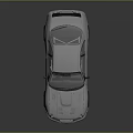 Silver Sleek Sports Car With Rear Spoiler And Sporty Alloy Wheels