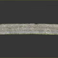 Long Decorative Strip With Textured Surface And Green Edges For Modern Interiors