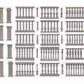 Different Fence Railings Designs With Various Ornamental Styles And Detailed Architectural Patterns