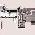 induction winding machine 3d model
