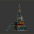 Sci-fi Items Sci-fi Components High-tech Components Sci-fi Equipment Sci-fi Scene Sci-fi Environment Game Scene 3d model