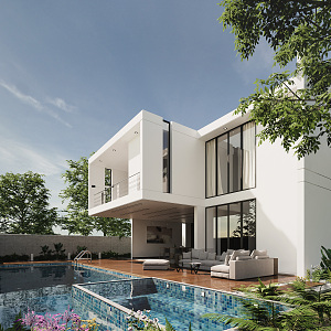 Modern Villa 3d model