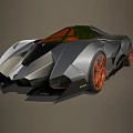 Lamborghini Super Run 3d model