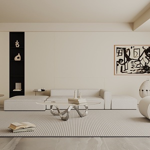 Living room 3d model